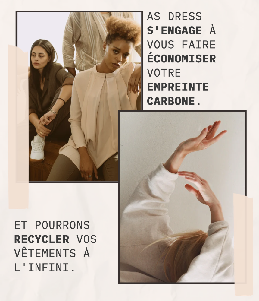 Nos engagements AS DRESS