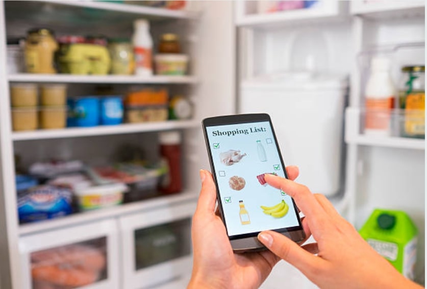 Application mobile de liste pour courses alimentaires