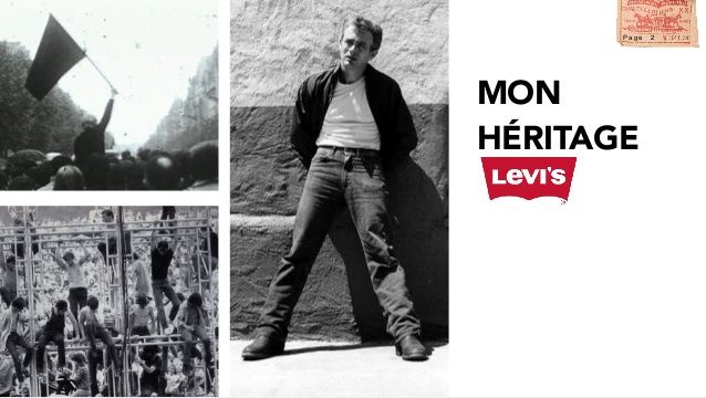 Publicité Levis Publicité Levi's "Mon héritage"