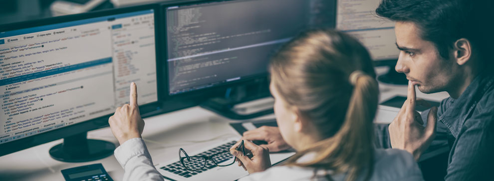 Personnes en formation informatique