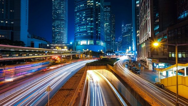 Hong Kong de nuit