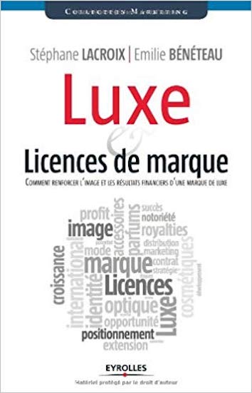 Couverture du livre Luxe et licences de marque