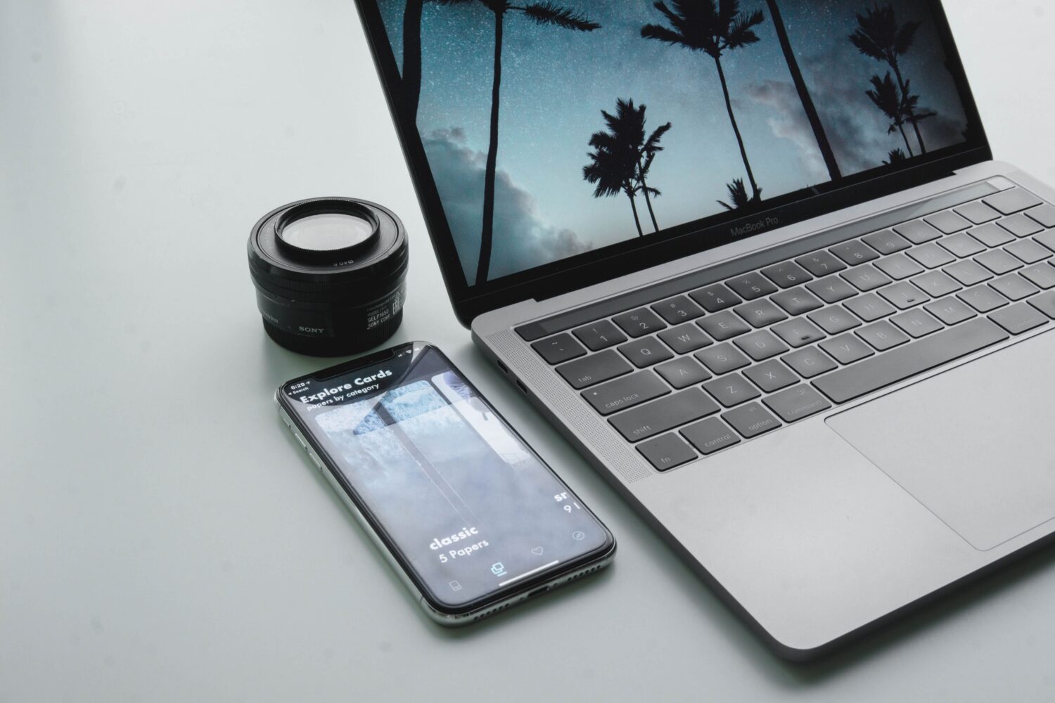 macbook ouvert