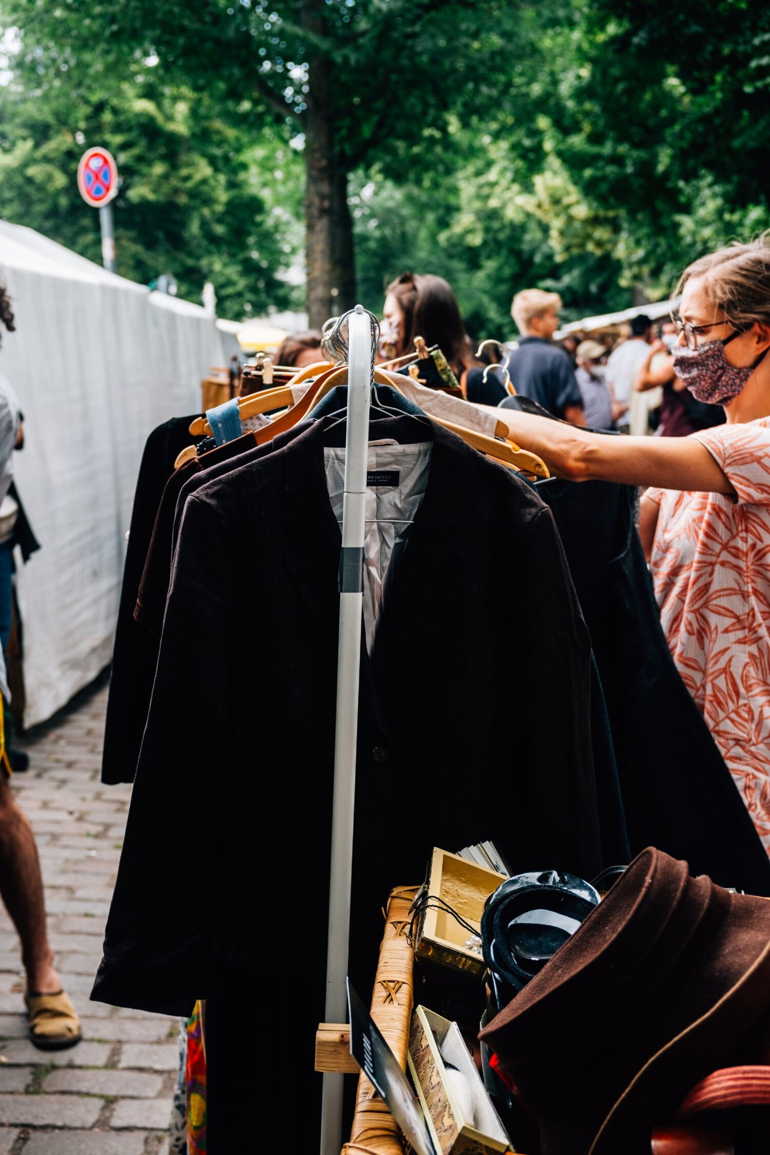 Achat de vêtements de seconde main