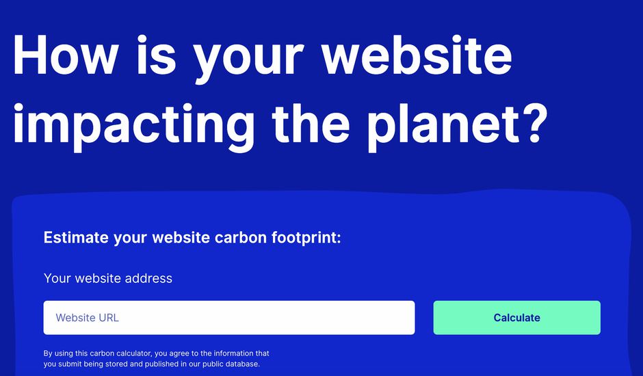 Cet outil astucieux calcul en quelques secondes des données très intéressantes : les émissions de CO2 par an