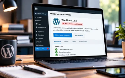 WordPress 7.1.2 corrige une faille critique : faut-il mettre à jour immédiatement ?